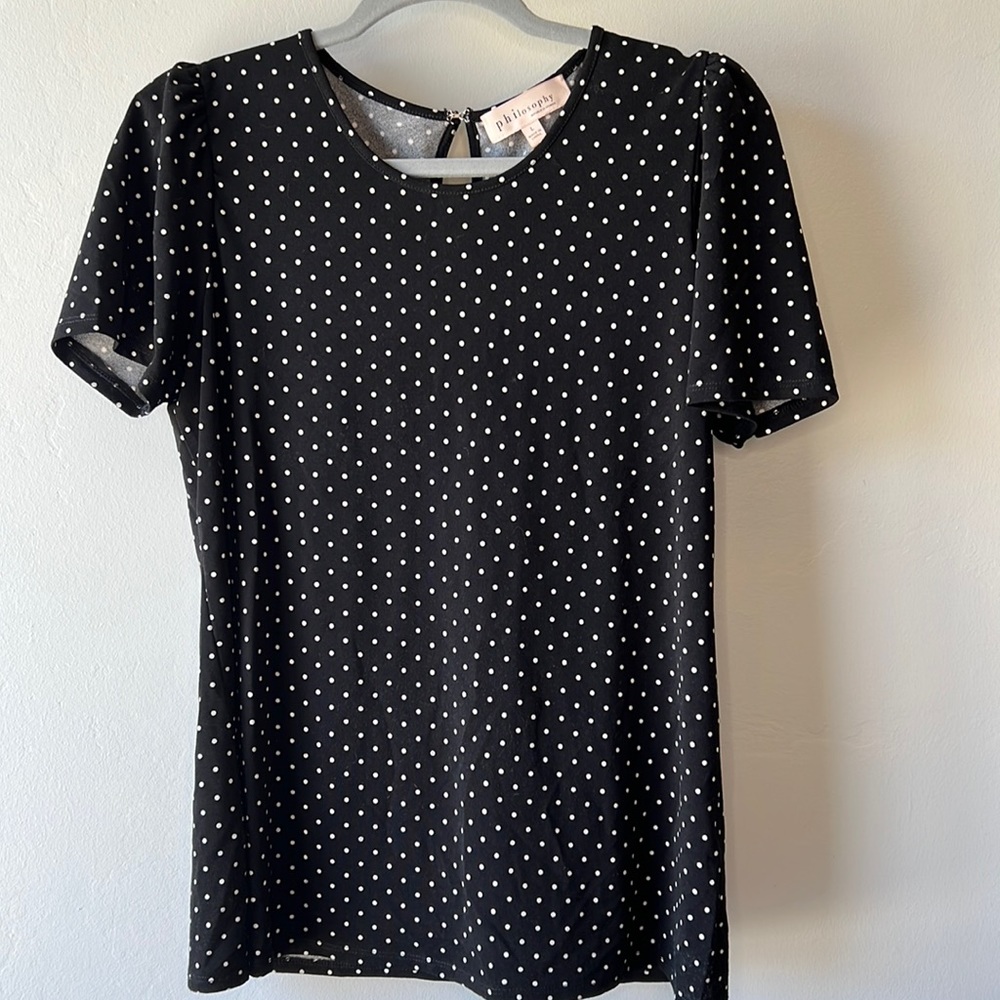 Philosophy Republic Clothing Polka Dot Top